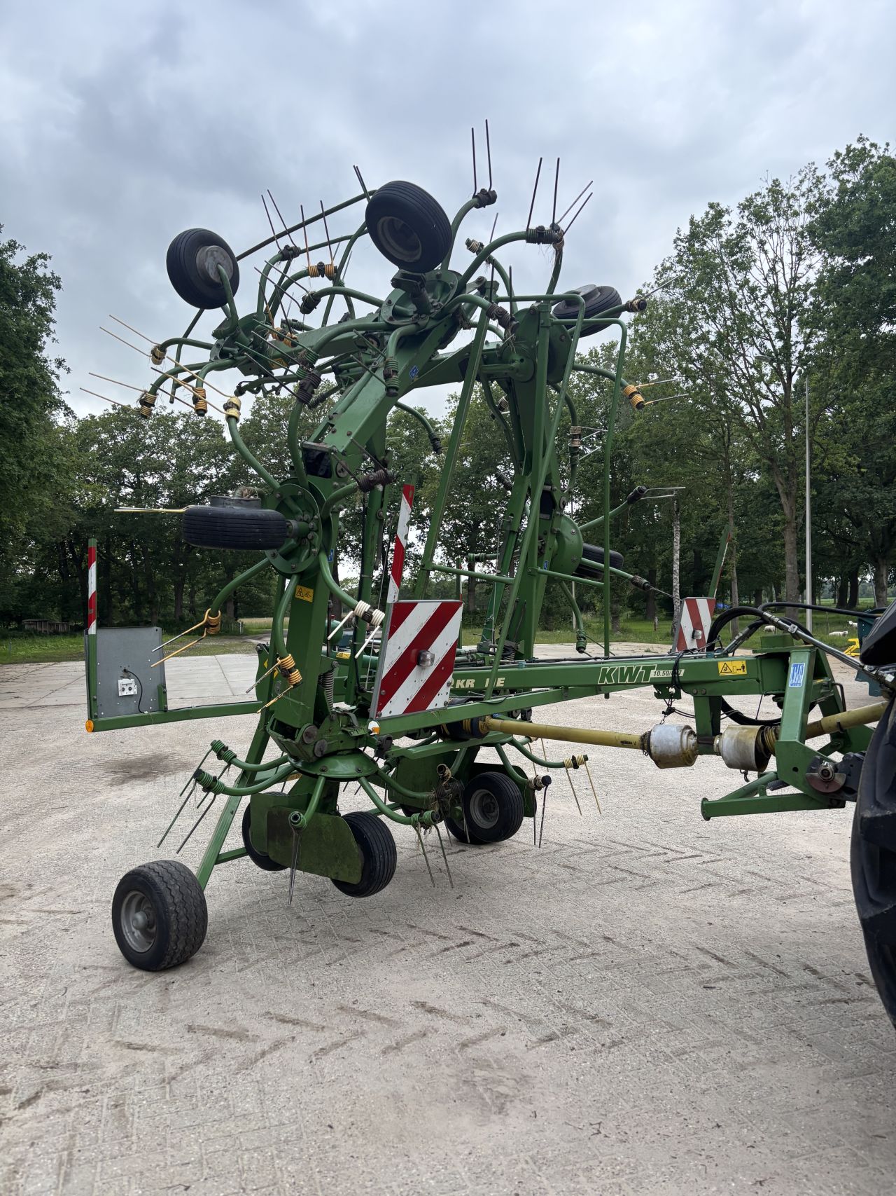Krone kwt 10.50/8 schudder