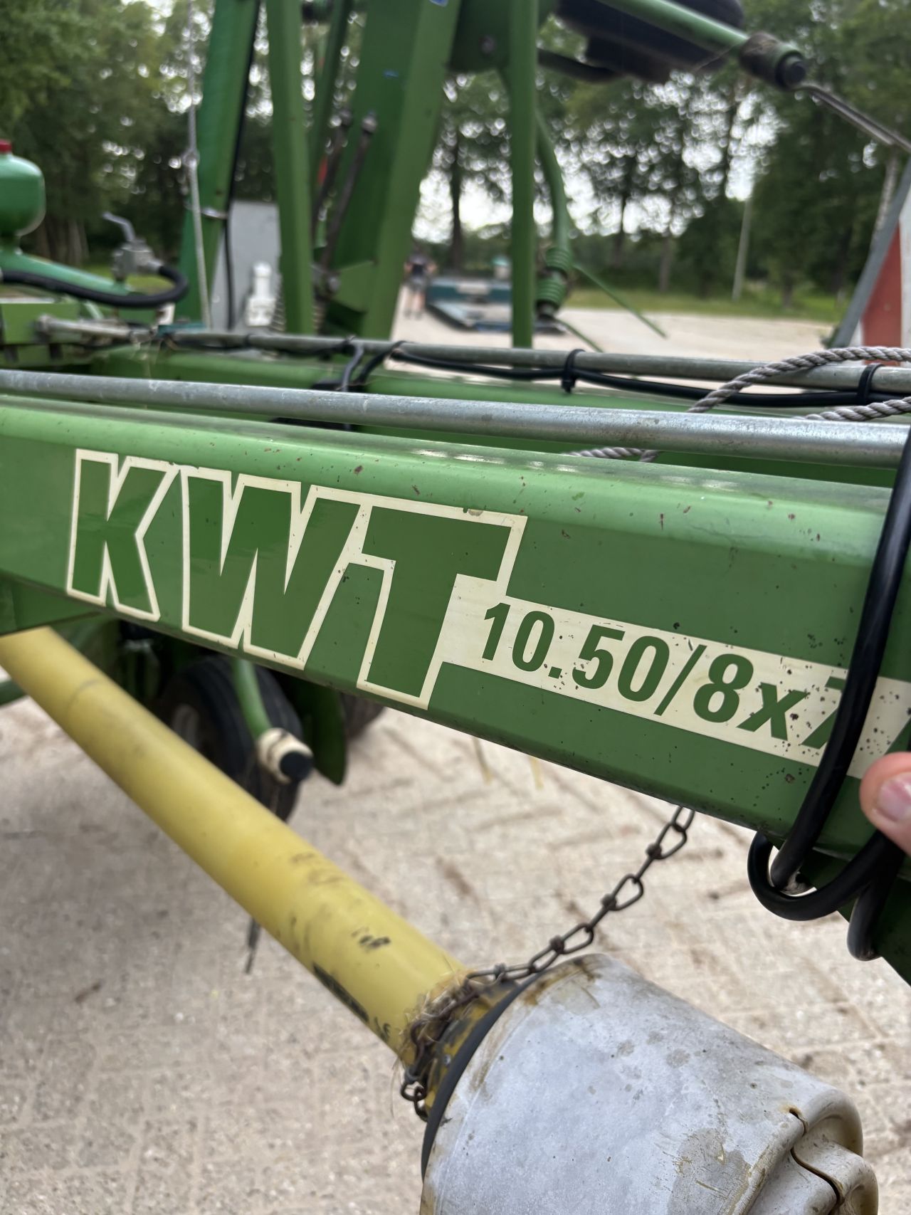 Krone kwt 10.50/8 schudder
