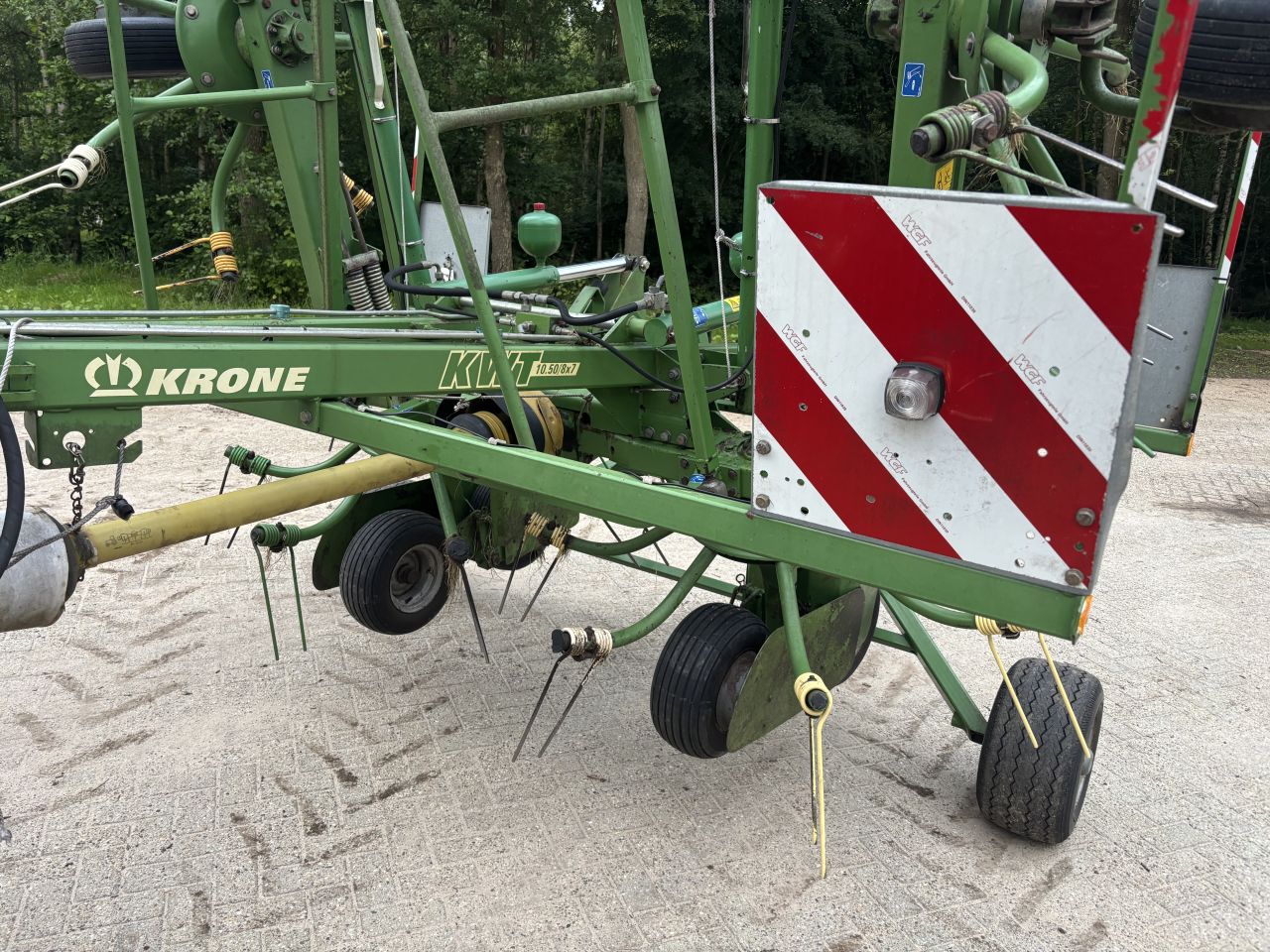 Krone kwt 10.50/8 schudder