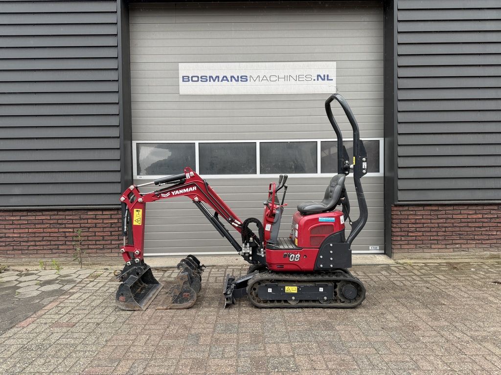 Yanmar SV08 minigraver BJ 2023