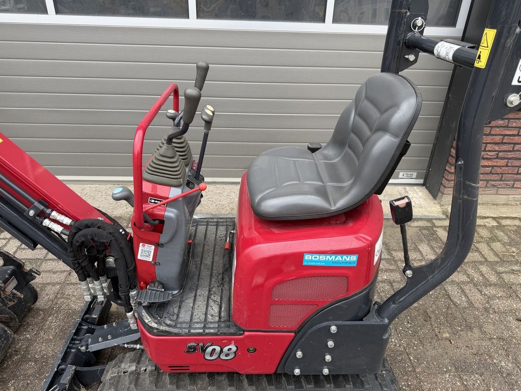 Yanmar SV08 minigraver BJ 2023
