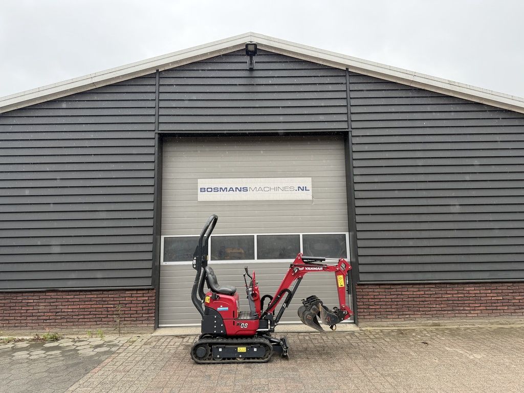 Yanmar SV08 minigraver BJ 2023