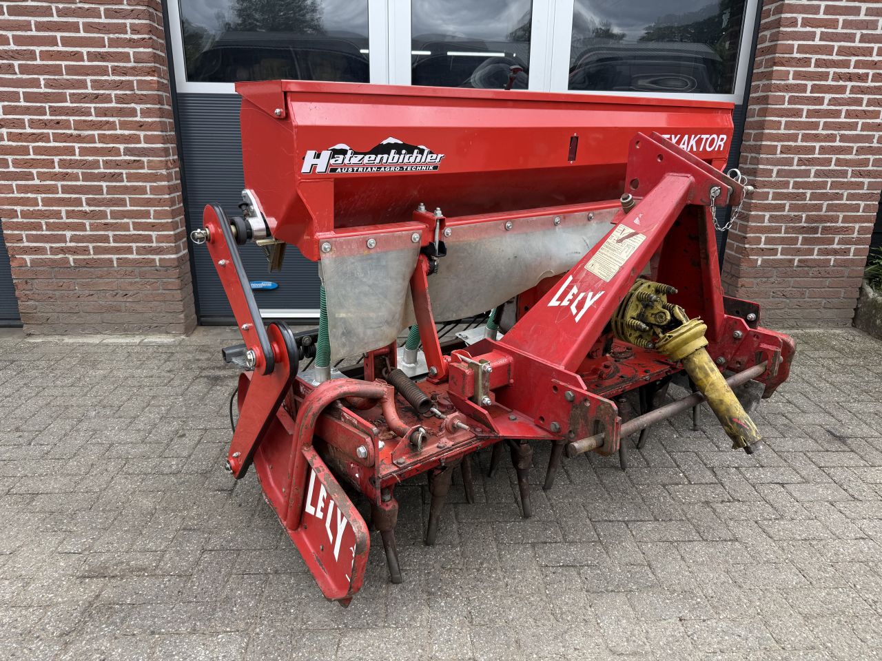 Lely kopeg 175cm met zaaimachine, zaaicombinatie