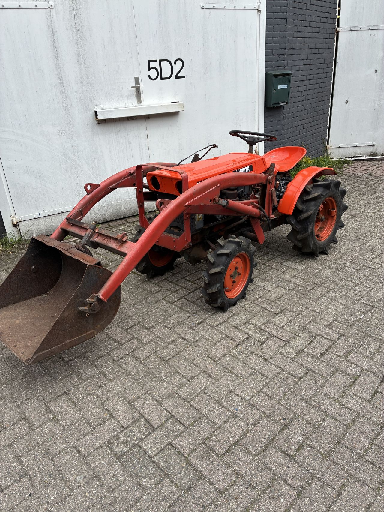 Kubota b6000 met voorlader