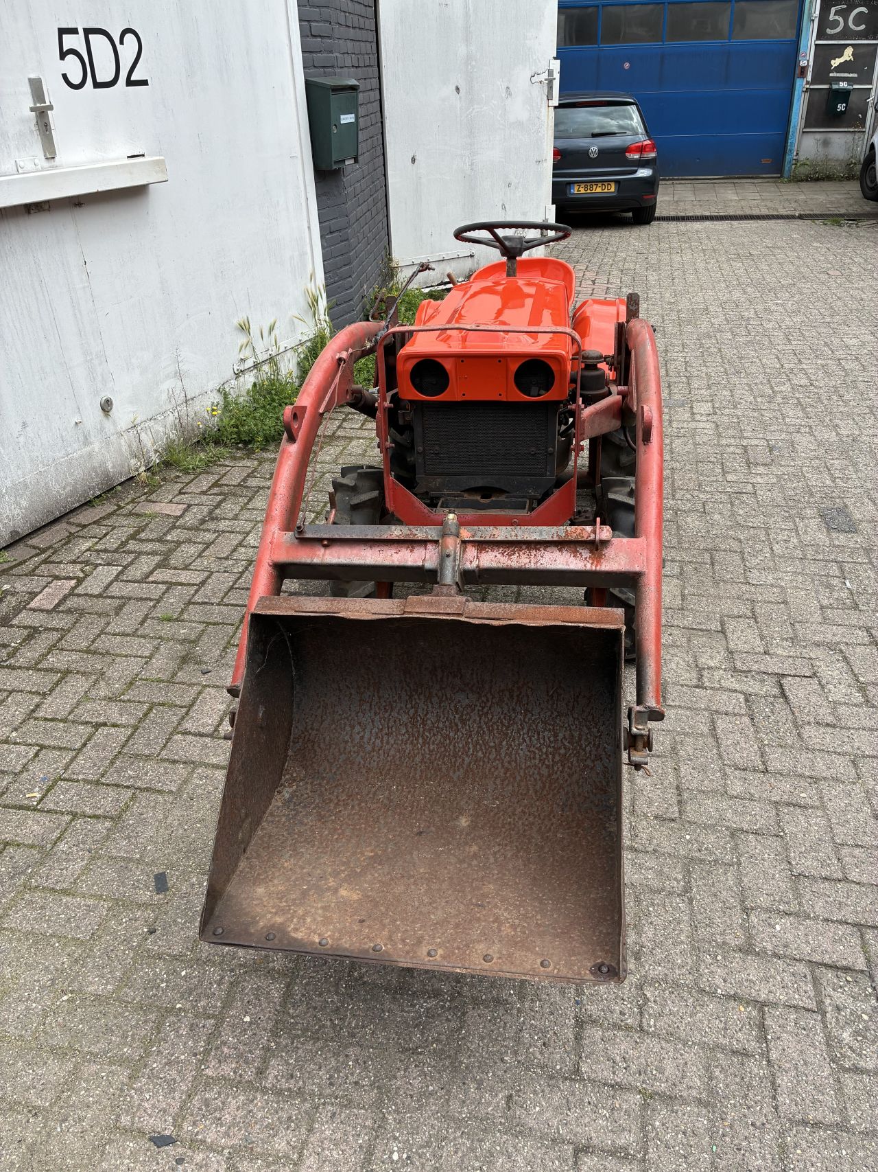 Kubota b6000 met voorlader