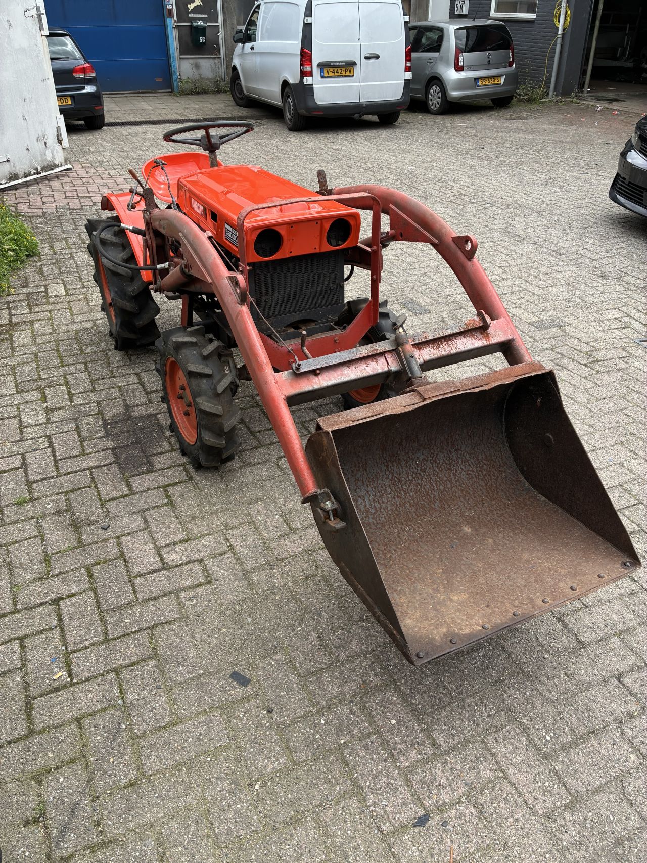 Kubota b6000 met voorlader