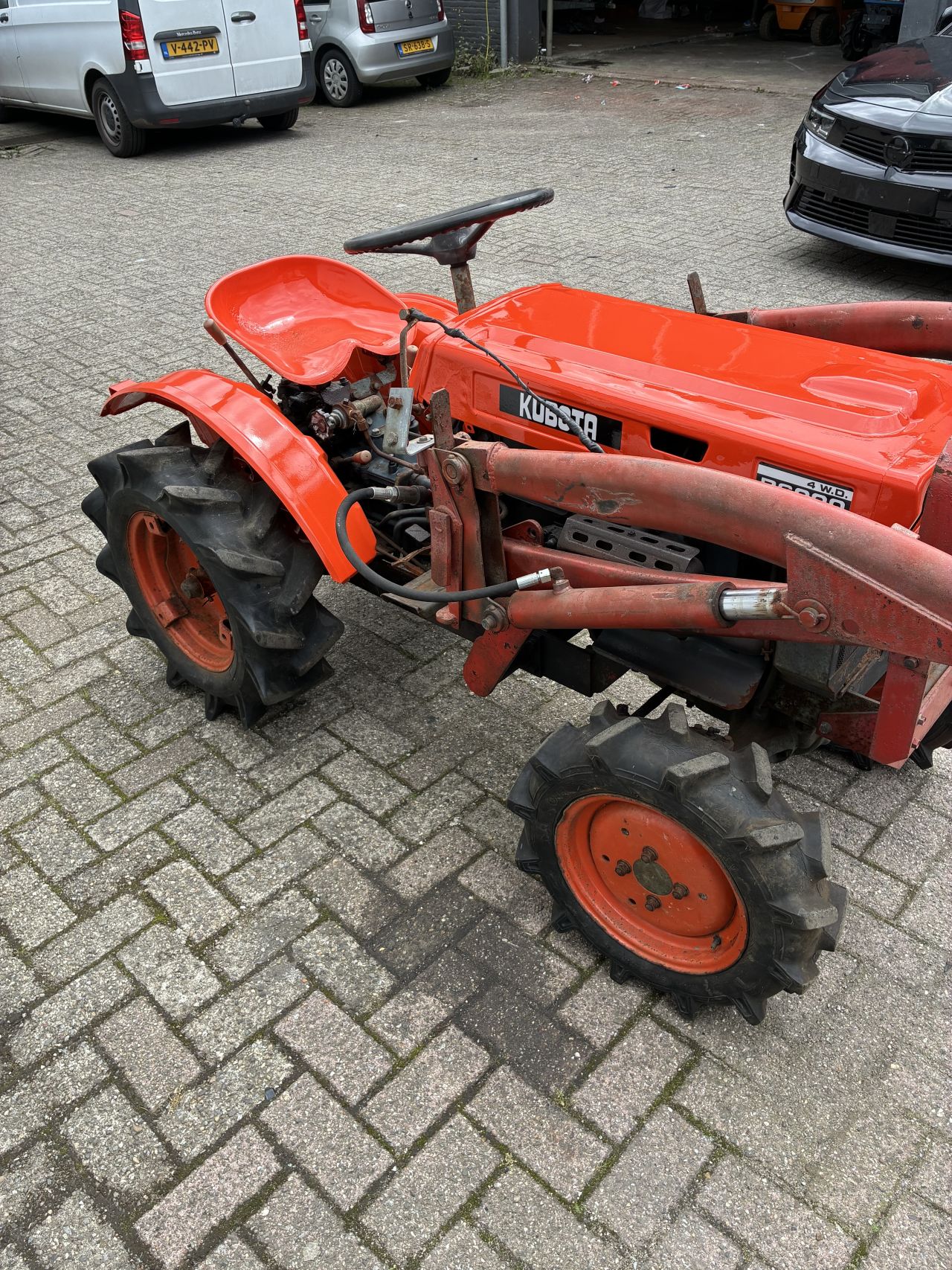 Kubota b6000 met voorlader