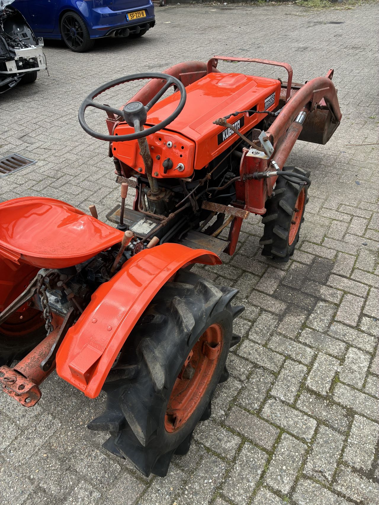Kubota b6000 met voorlader