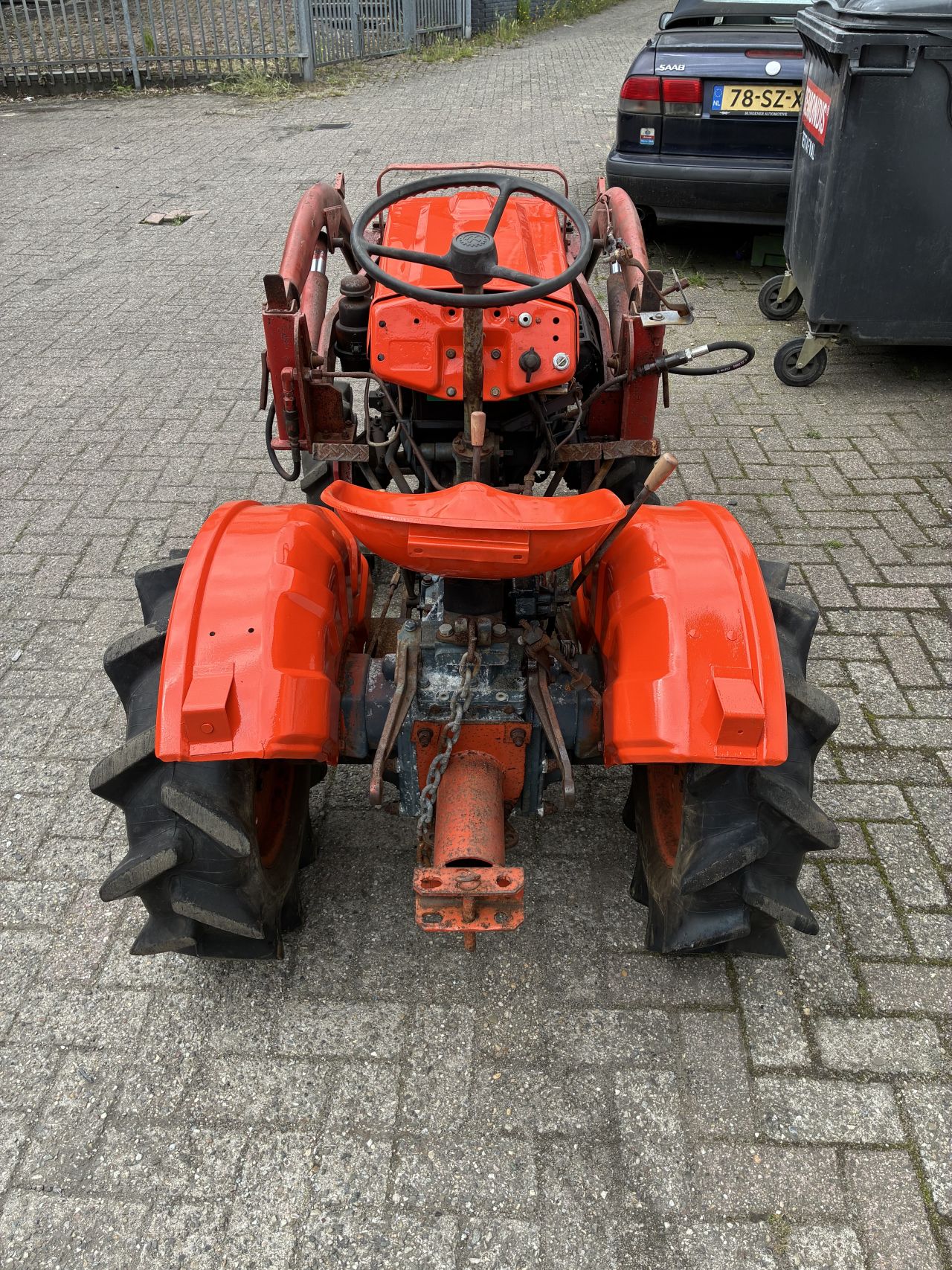 Kubota b6000 met voorlader