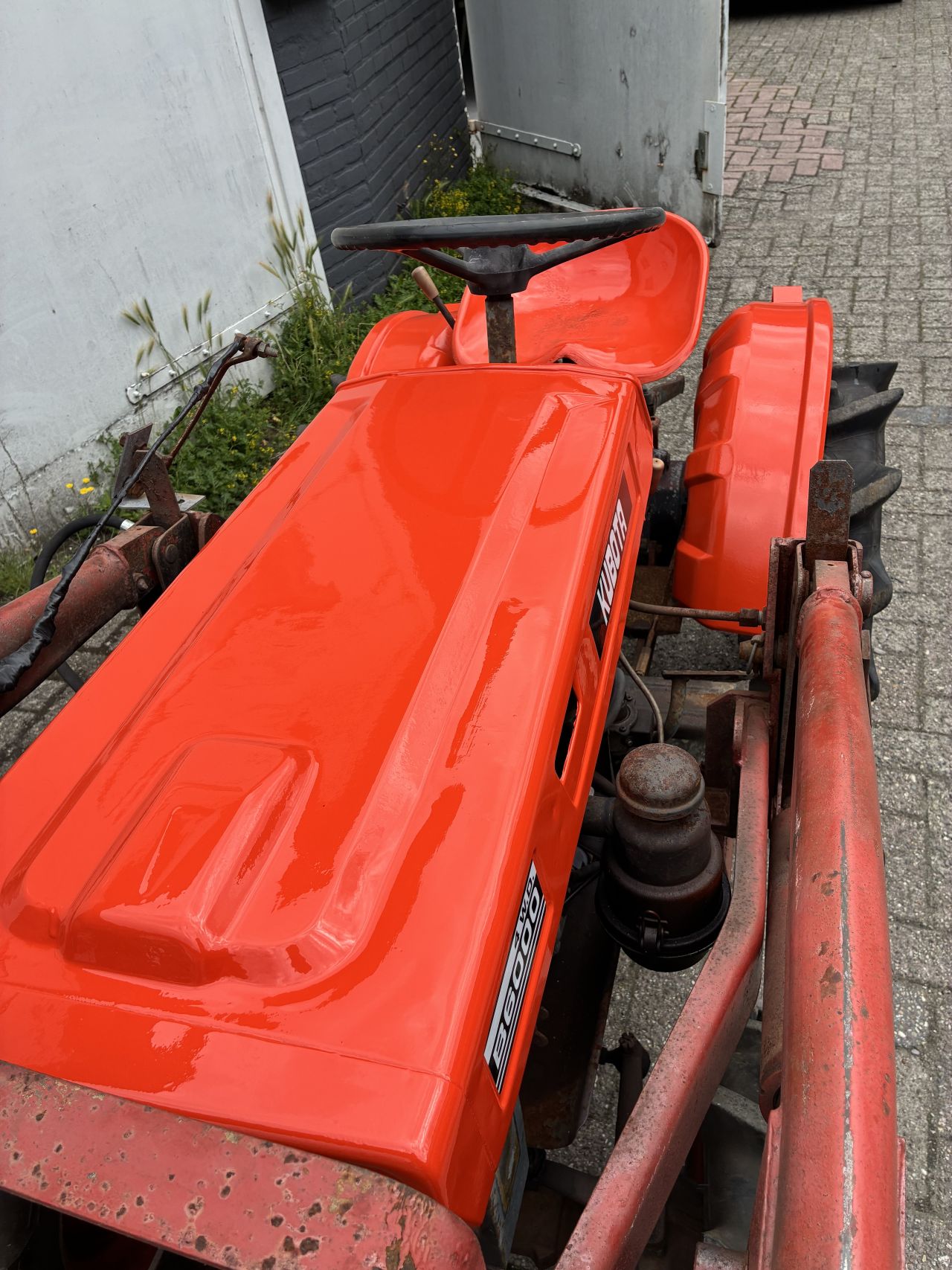 Kubota b6000 met voorlader