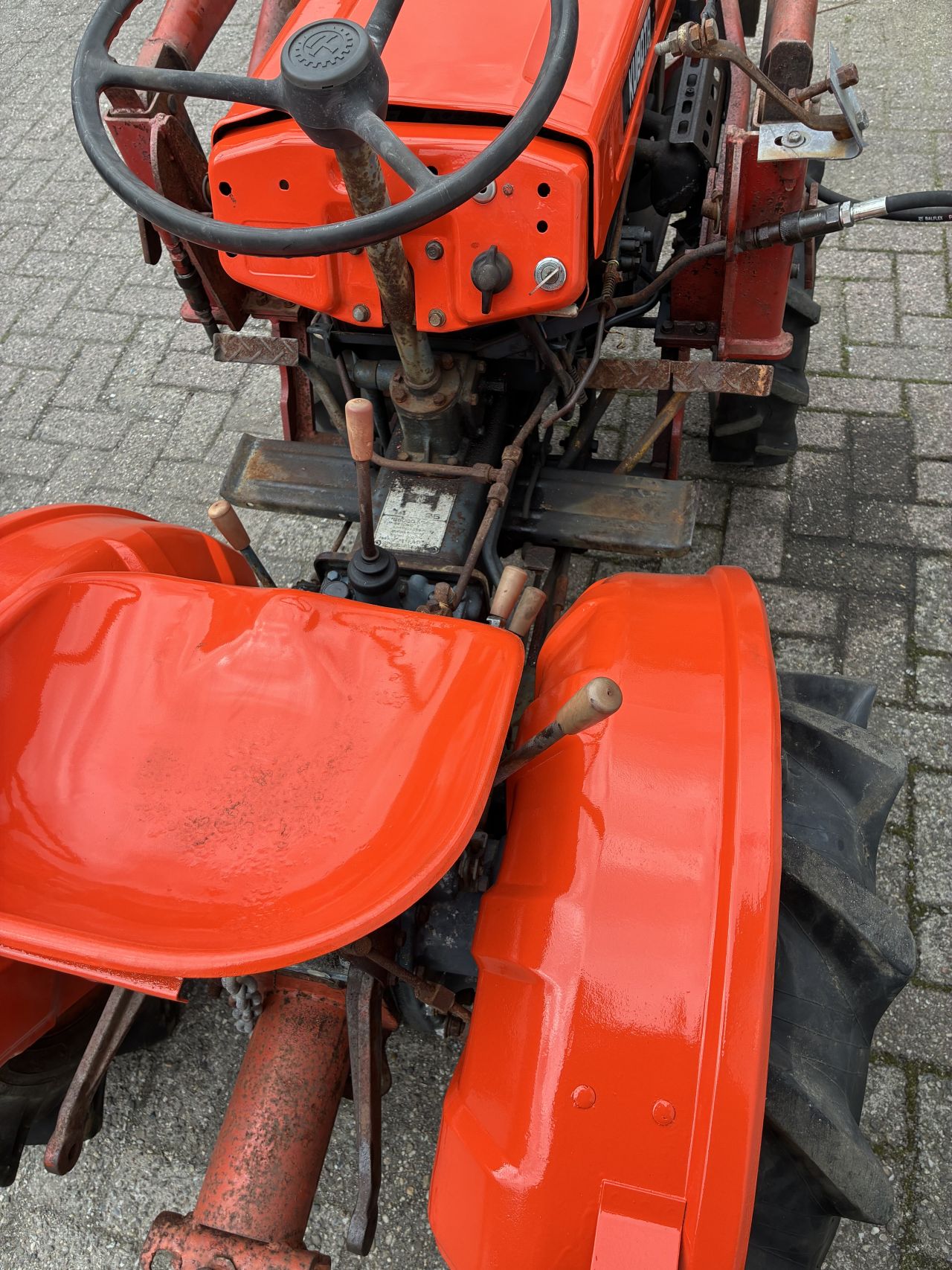 Kubota b6000 met voorlader