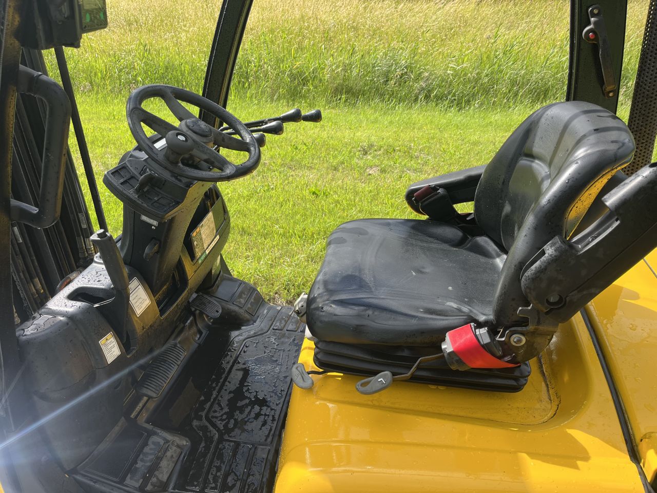Yale GDP25VX Diesel heftruck triplo sideshift vorkversteller
