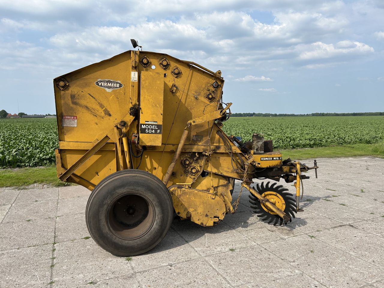 Vermeer 504F ronde balenpers