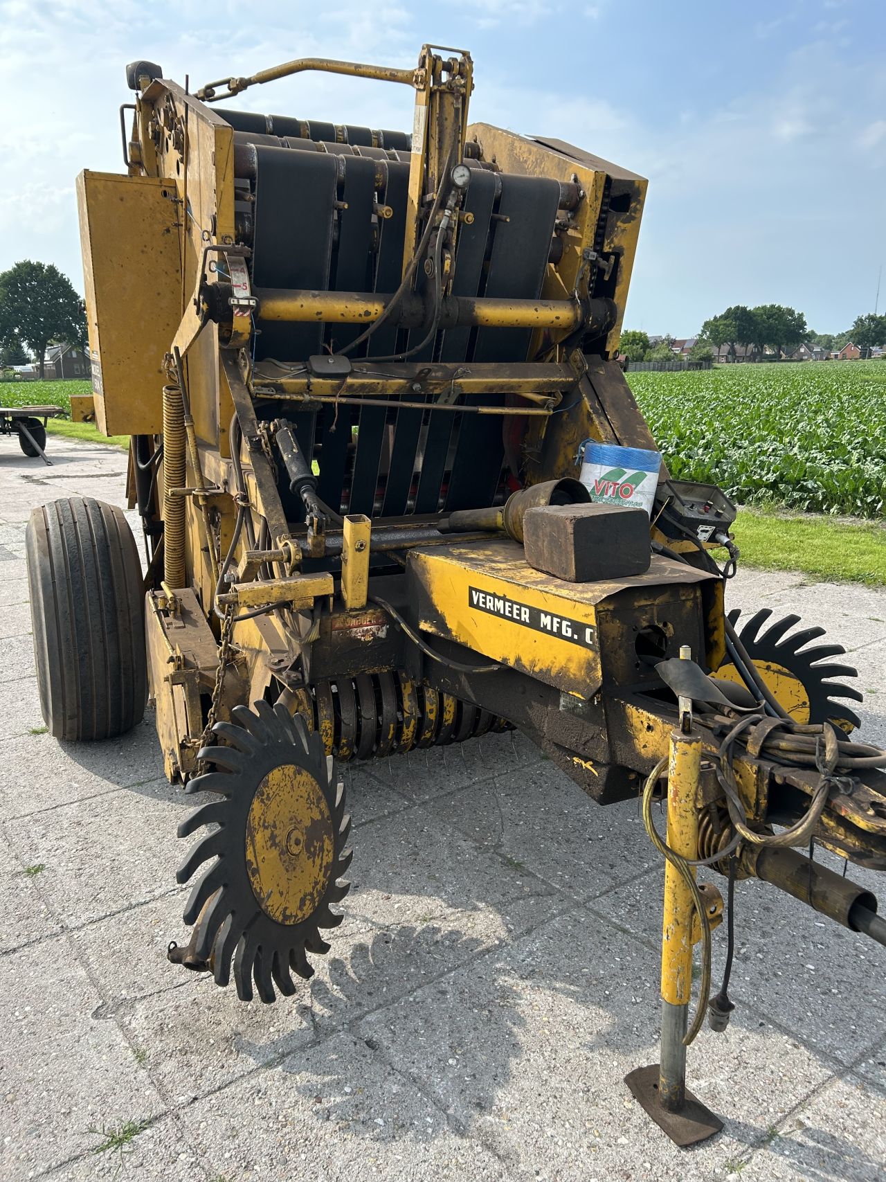 Vermeer 504F ronde balenpers