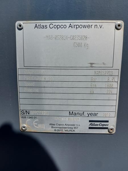 Atlas Copco XAMS 527 CD - N