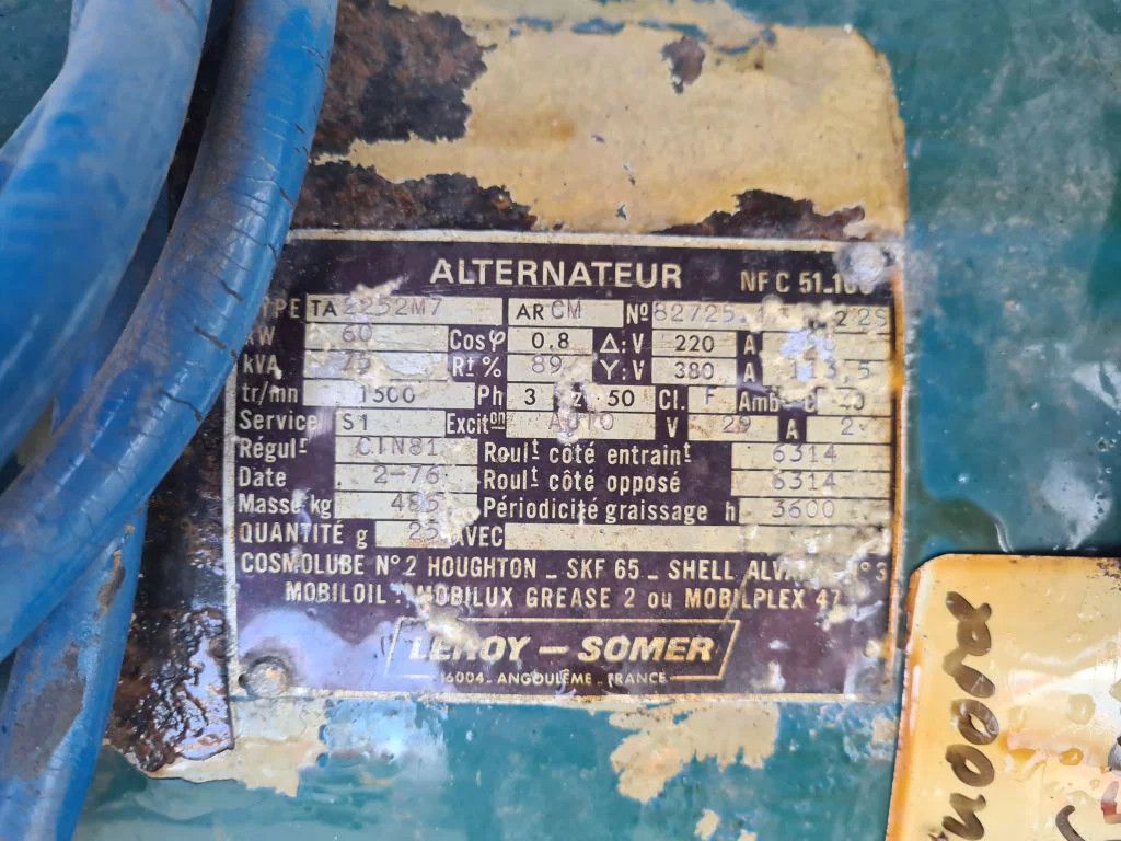 Leroy Somer 100kVA