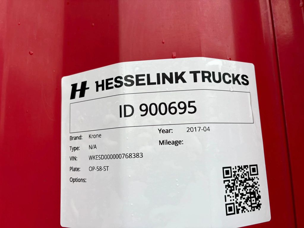 Krone SD Hefdak/Hubdach! SAF Schijfremmen NL Trailer