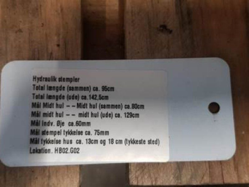 Hydraulik stempler