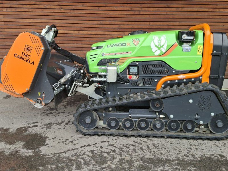 MDB LV400 PRO X Mähraupe Mulchraupe TMC TLA-120 Mulchkopf-Vor