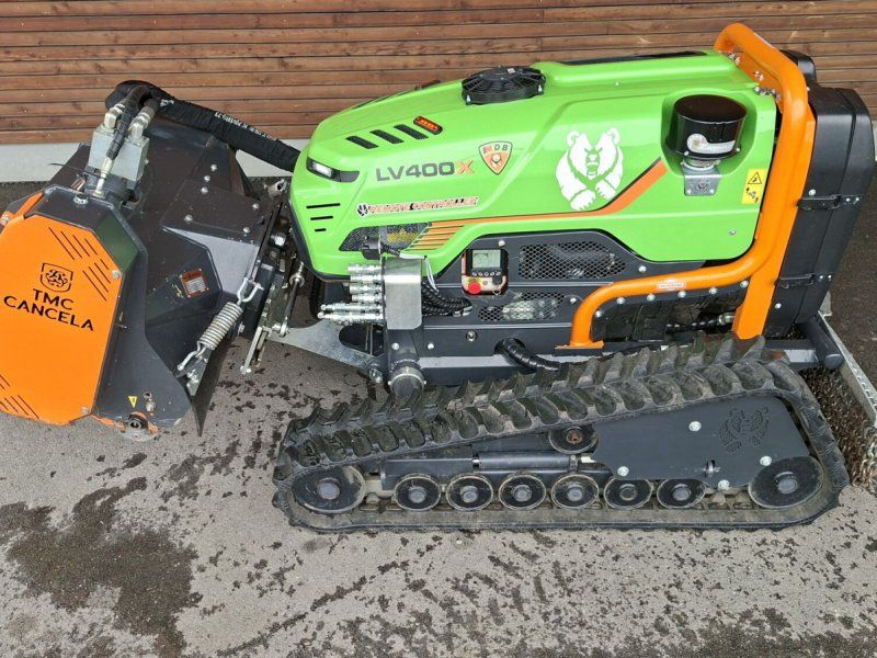 MDB LV400 PRO X Mähraupe Mulchraupe TMC TLA-120 Mulchkopf-Vor