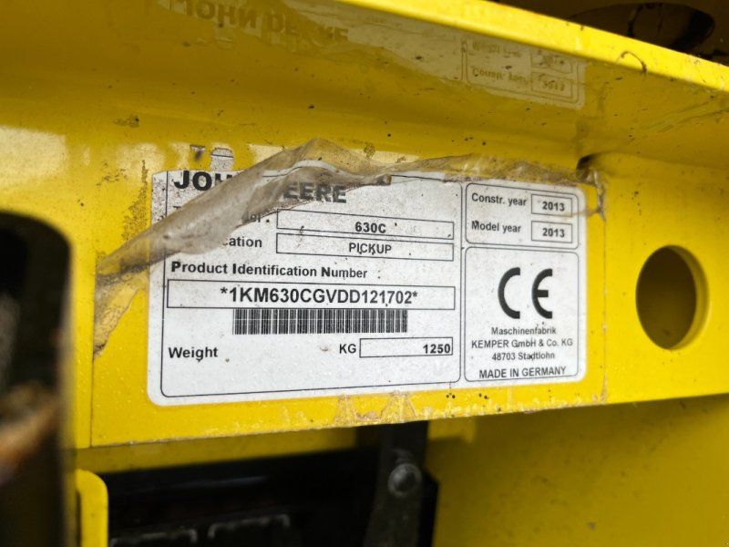 John Deere 630 C