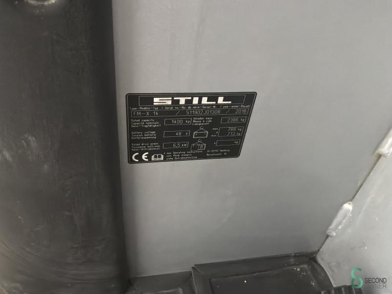 Schubmaststapler Elektrisch Still FM-X14 2018