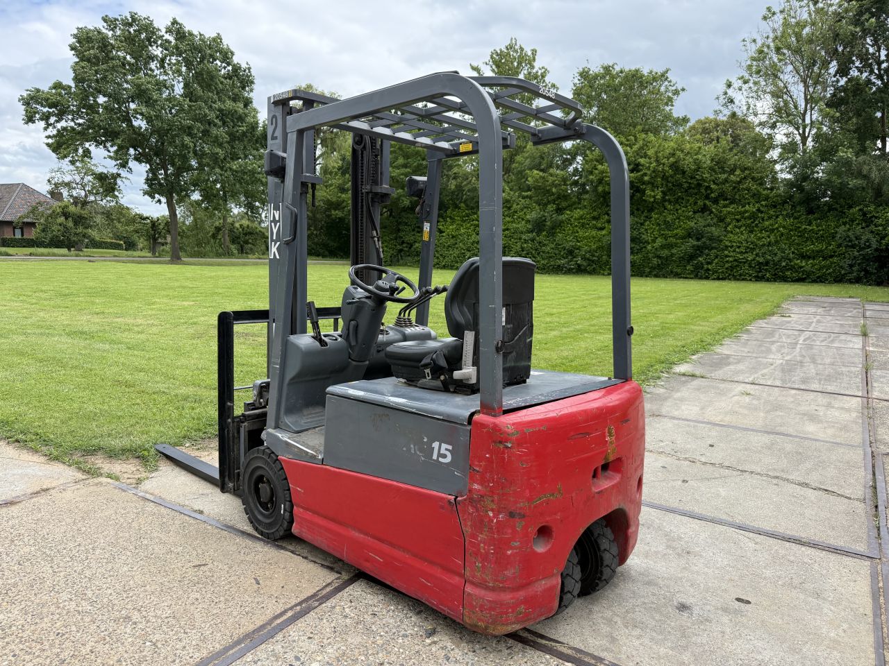 Nyk 1500KG elektrische heftruck + Sideshift (Japans)