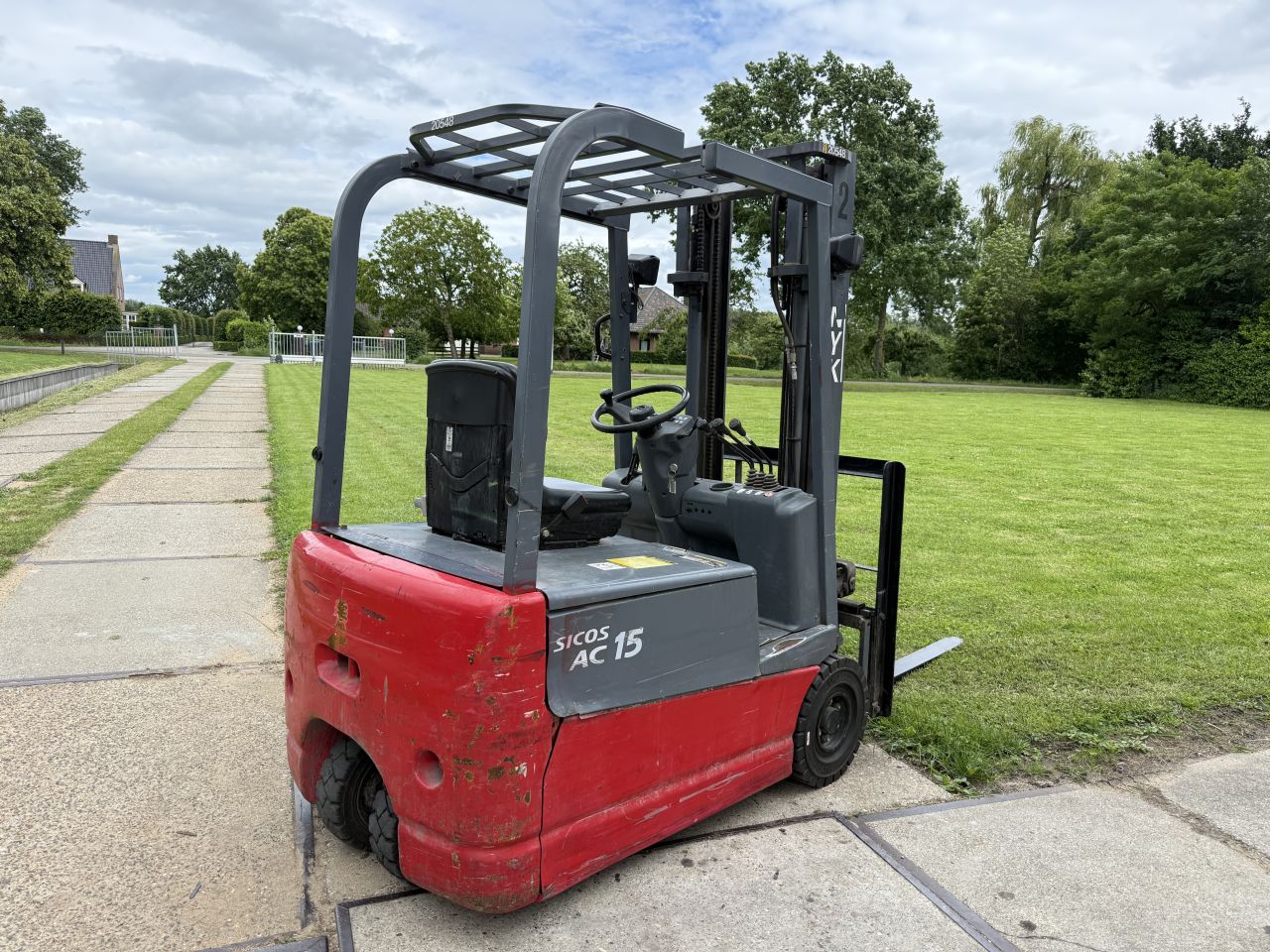 Nyk 1500KG elektrische heftruck + Sideshift (Japans)