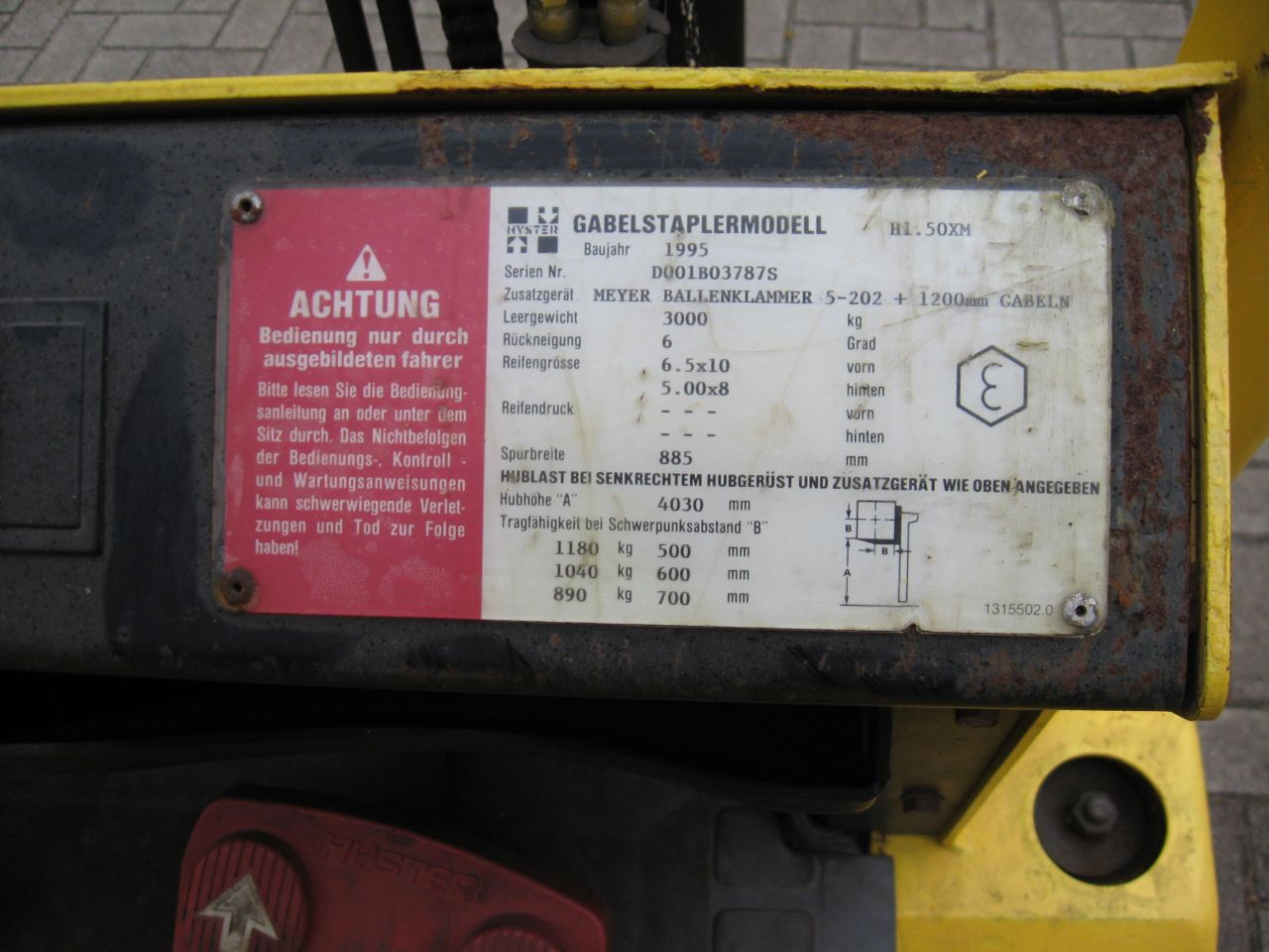 Heftruck Hyster