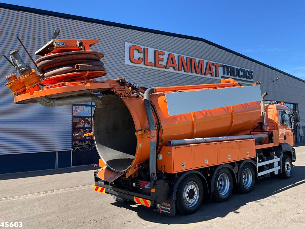 Man TGA 35.440 8x4 Wicom Saug/spul opbouw