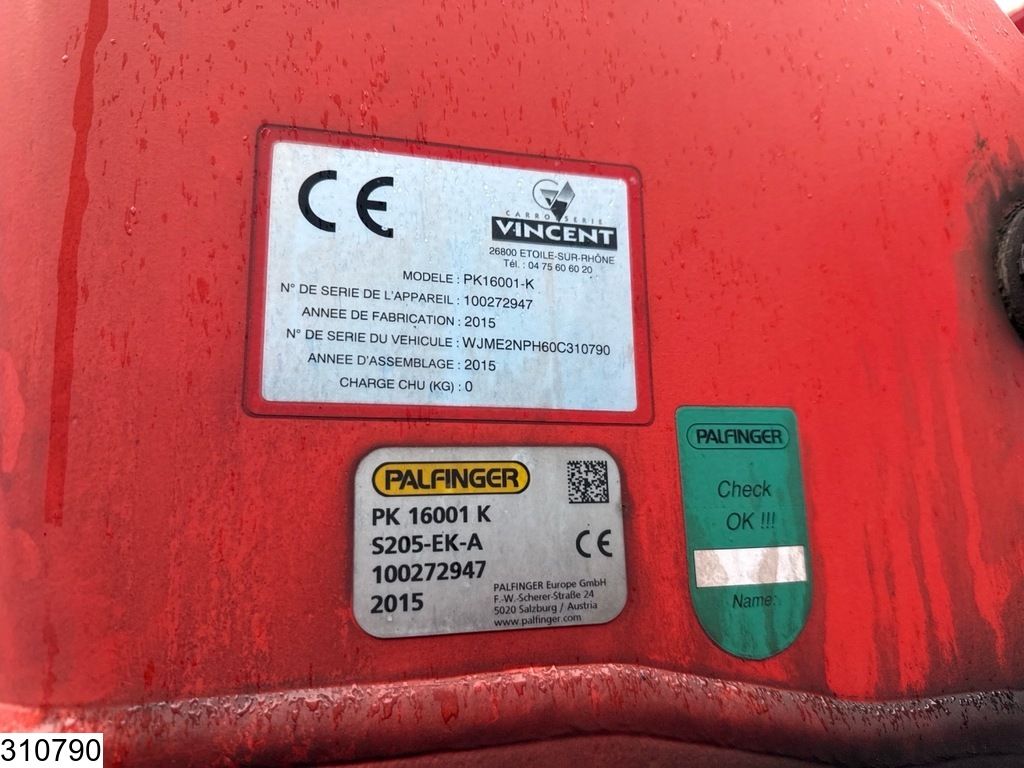 Iveco Stralis 360 6x2, EURO 6, Palfinger, Remote