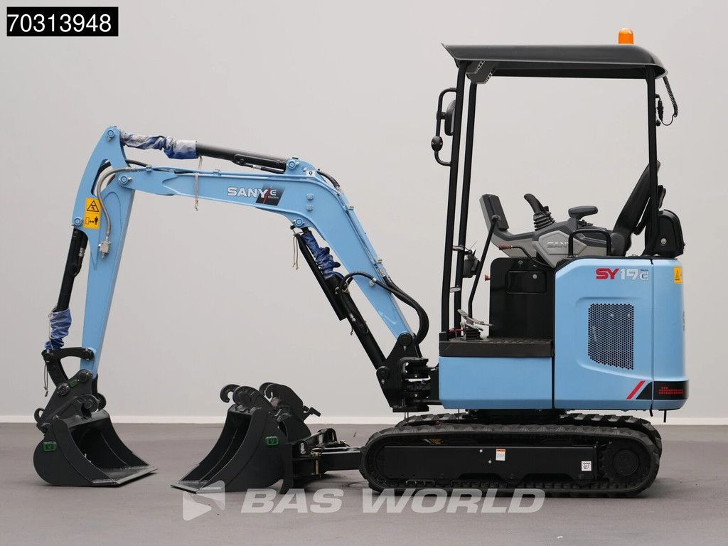 Sany SY19 E 22 kWh - CW/3 Buckets - Lithium-ion