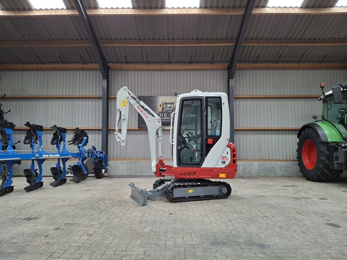 Takeuchi TB216, minigraver, minikraan, BJ2026, 2 stuks, Nieuw!