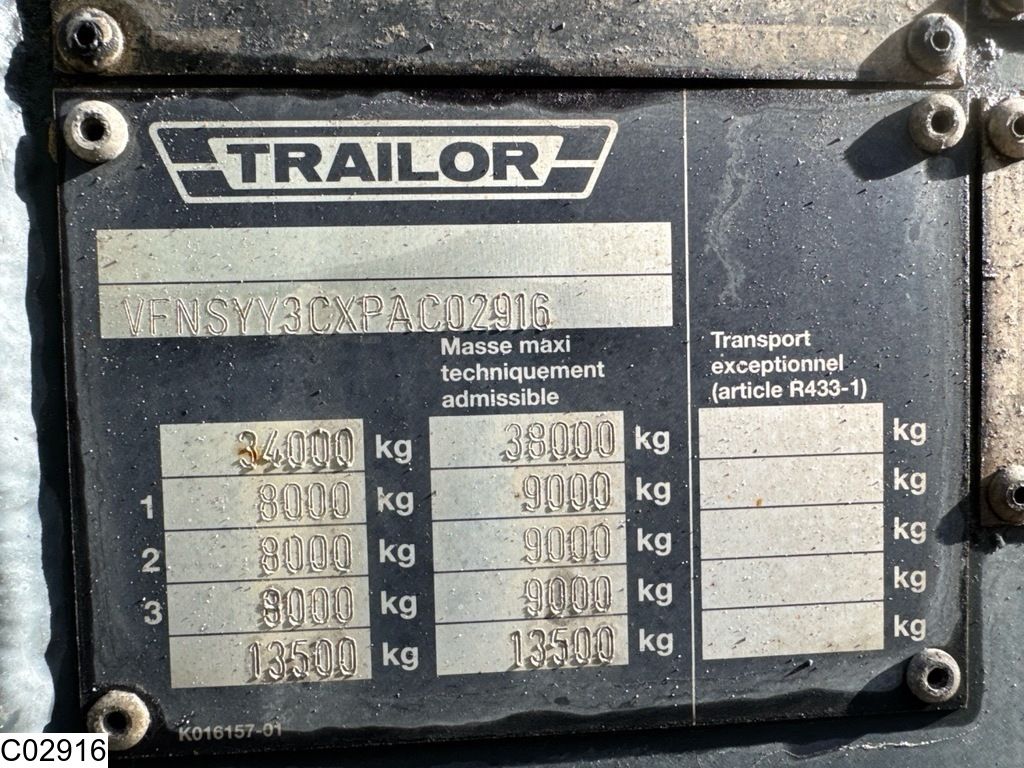 Trailor Fuel 39867 liter, 9 Comp