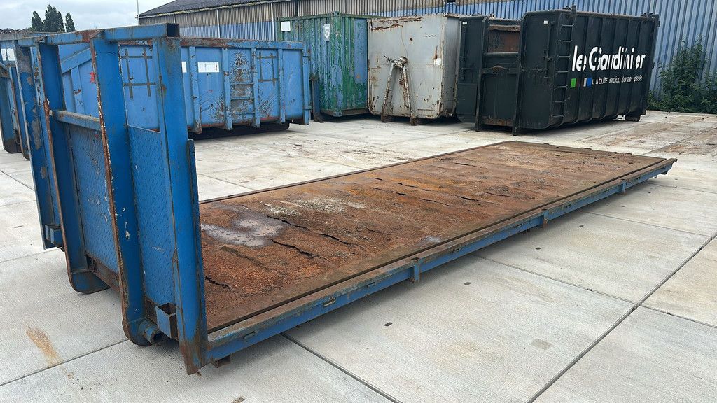 Gebruikt laadvloer kraan rail 7 meter lang
