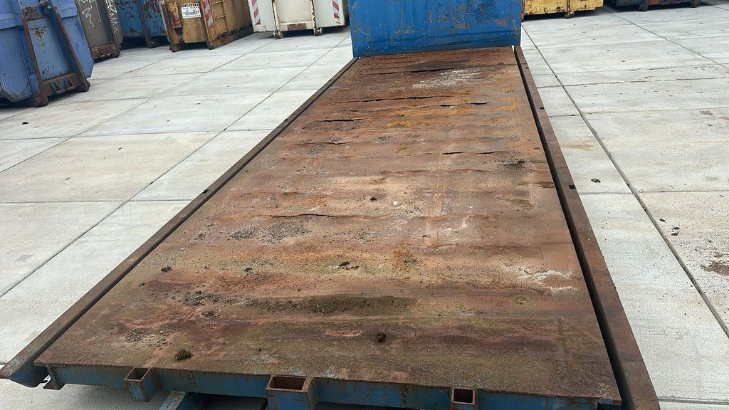 Gebruikt laadvloer kraan rail 7 meter lang