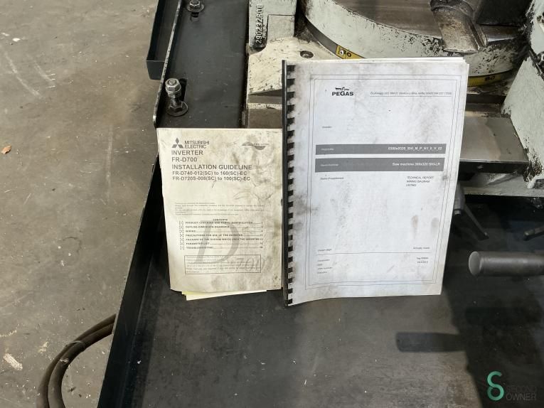 Bandsawmachines Pegas 300x320 SHI-LR 2016