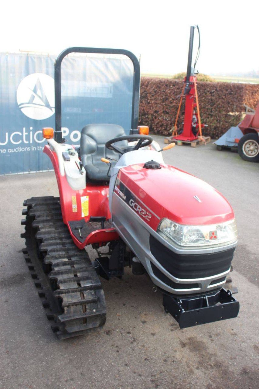 Mini crawler tractor Mitsubishi GCR22 Diesel with Powersteering Euro