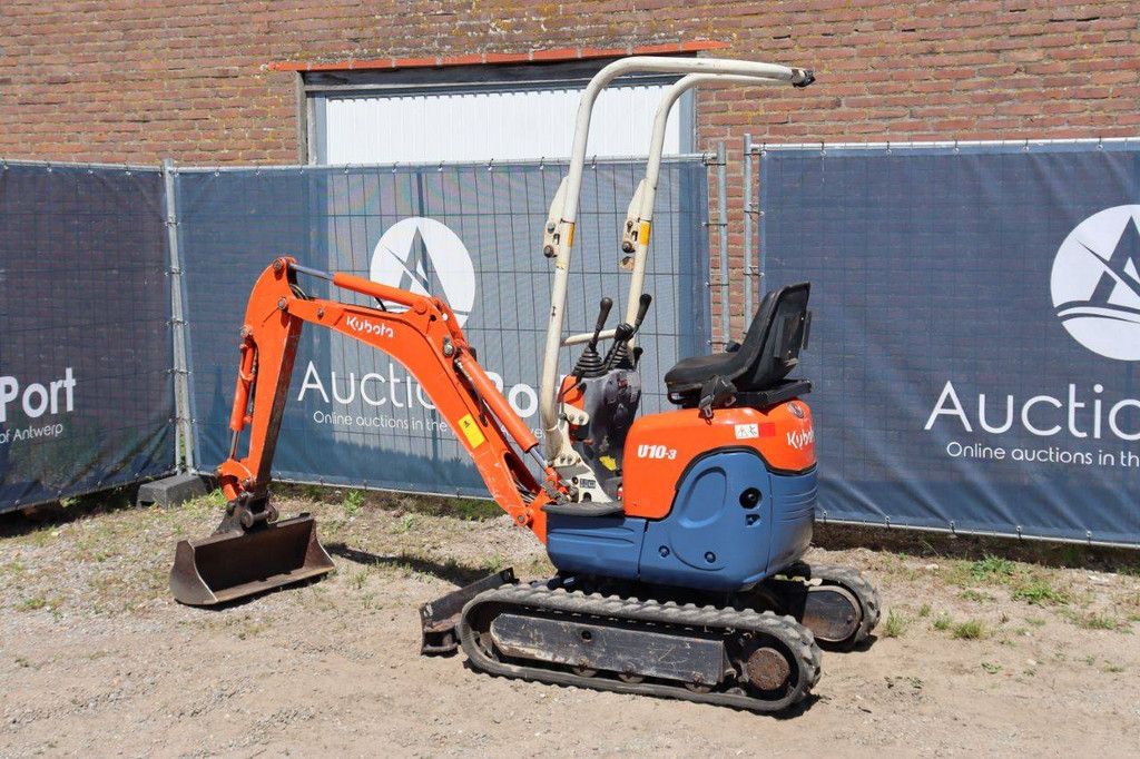 Minigraver Kubota U10-3 Diesel 2010