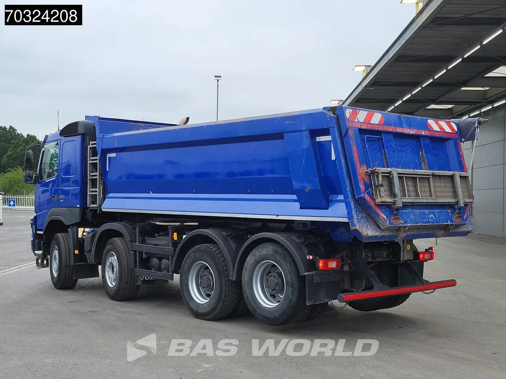 Volvo FMX 450 8X4 18m3 tipper Lift-Axle Big-Axle Sleeper cab VEB Euro 6