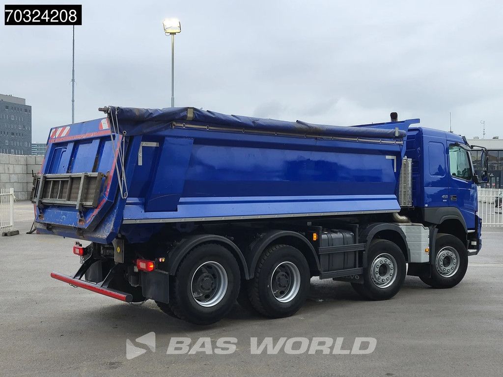 Volvo FMX 450 8X4 18m3 tipper Lift-Axle Big-Axle Sleeper cab VEB Euro 6