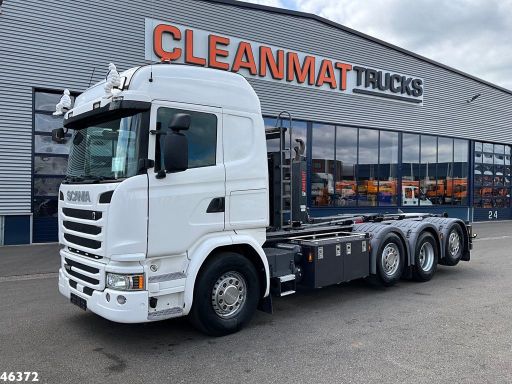 Scania G 490 8x2 Multilift 24 Ton haakarmsysteem
