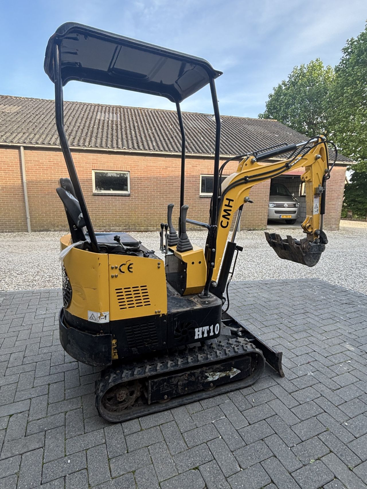 Cmh minigraver gebruik
