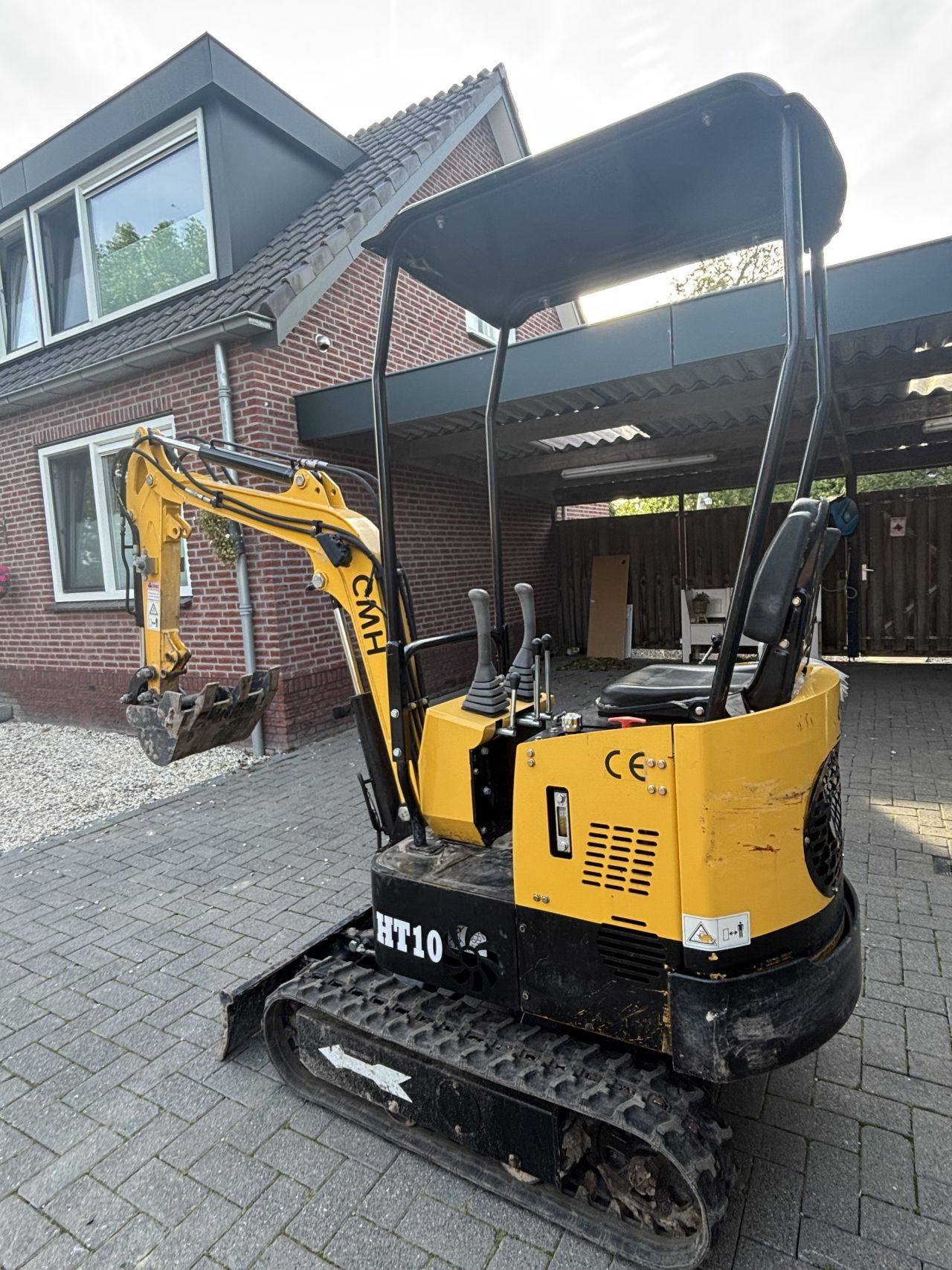 Cmh minigraver gebruik