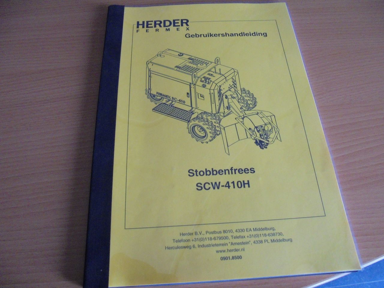 Demo Herder Fermex stobbenfrees stage V