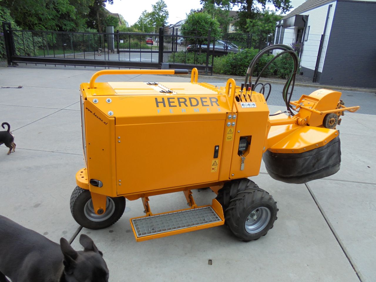 Demo Herder Fermex stobbenfrees stage V