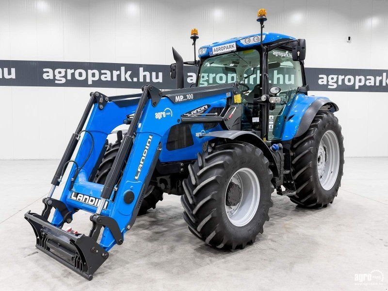 Landini 6-130C Powershift, cab suspension, frontloader, 5 pair SCVs, air