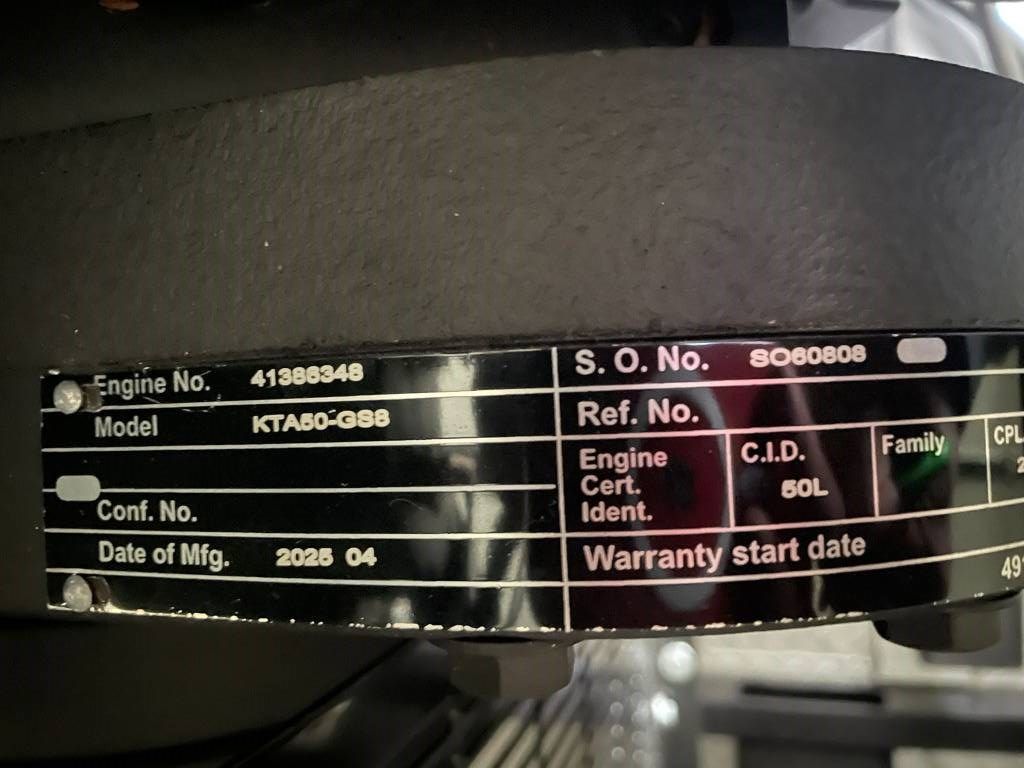 Cummins KTA50GS8 - 1.675 kVA Generator - DPX-18821