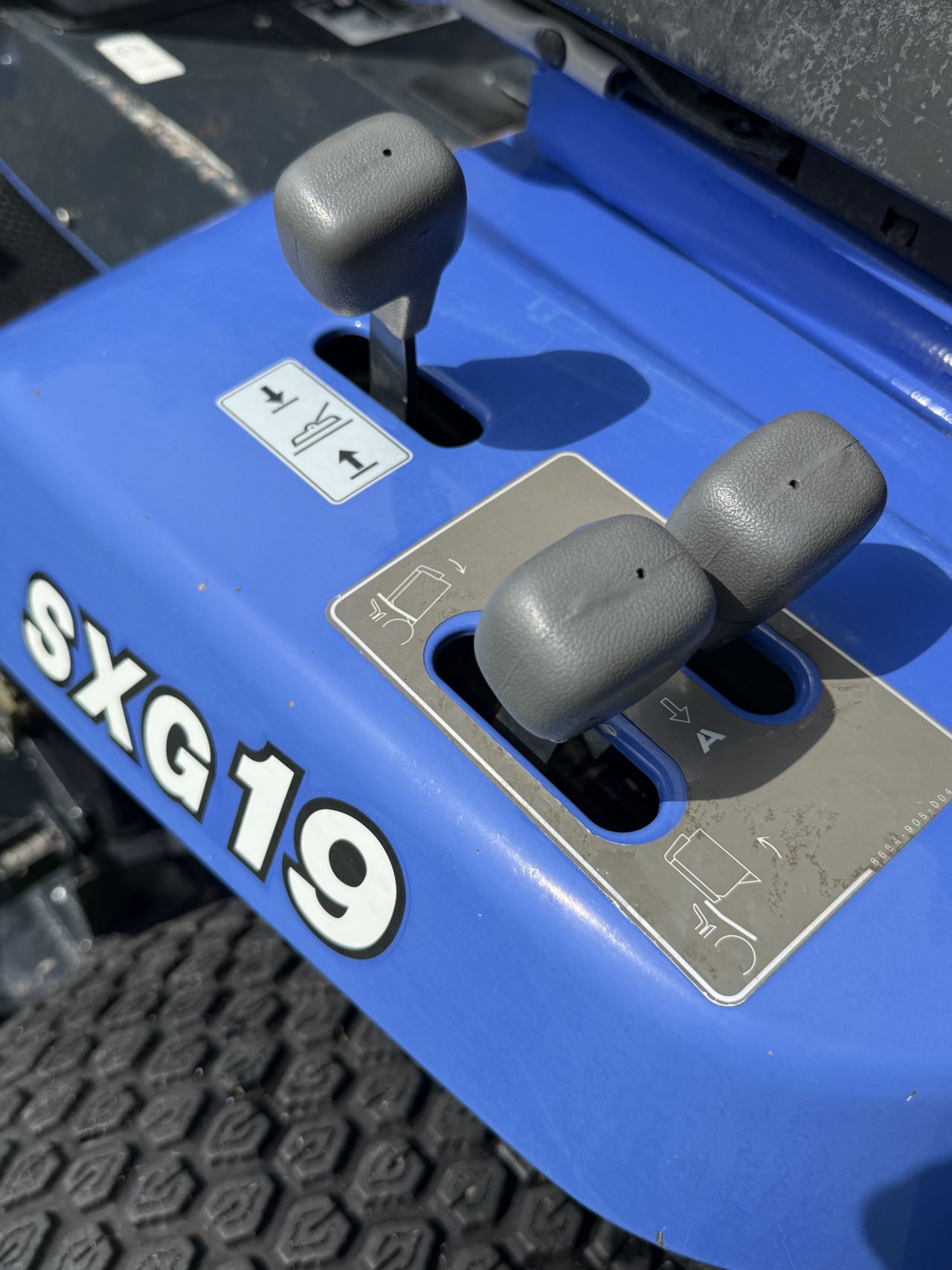 Iseki sxg19 zitmaaier 3 cilinder diesel