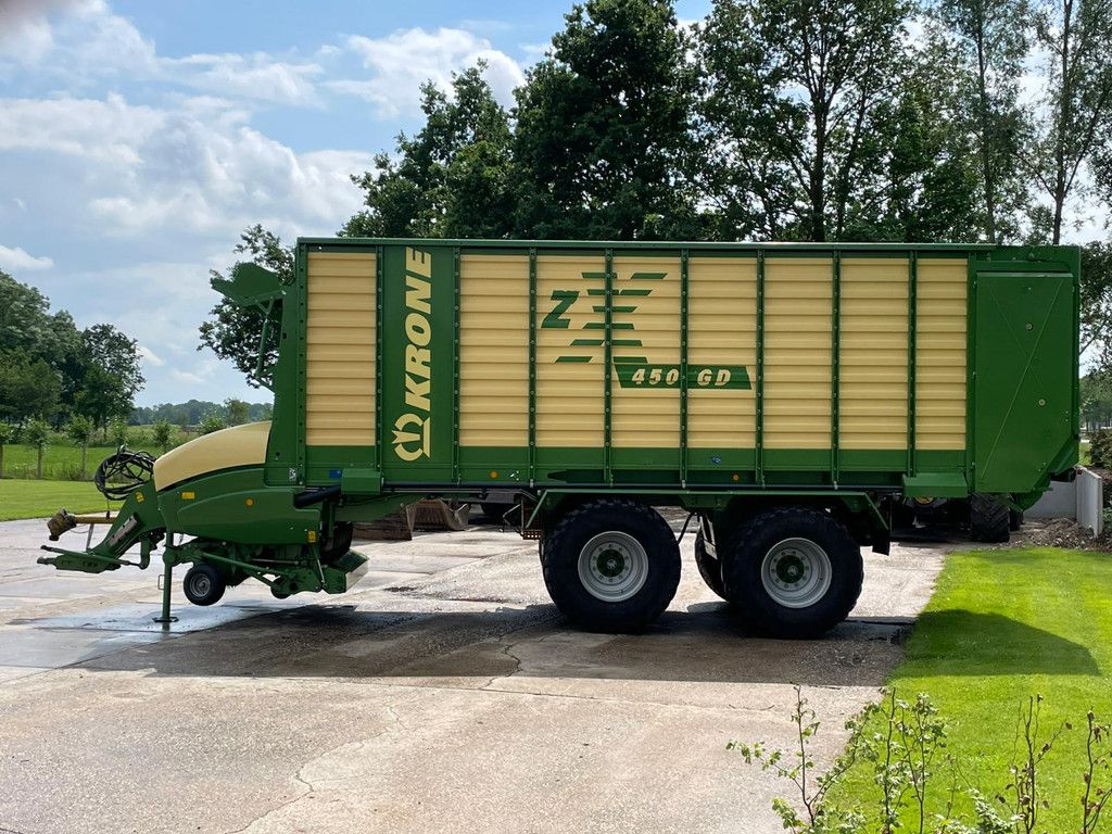 Krone Zx 450 GD opraapwagen Weegerij PRACHTIGE STAAT